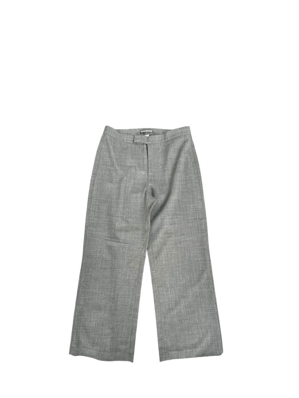 Club Monaco Men's Grey Wide-Leg Dress Pants